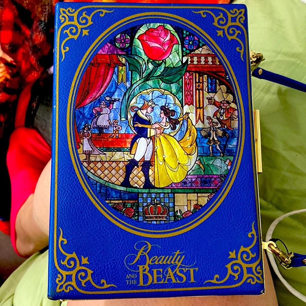 Beauty and the beast custom bag